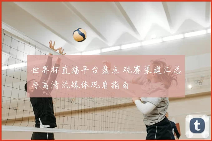 世界杯直播平台盘点 观赛渠道汇总与高清流媒体观看指南