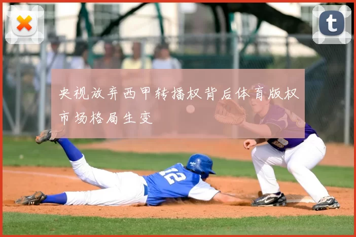 央视放弃西甲转播权背后体育版权市场格局生变